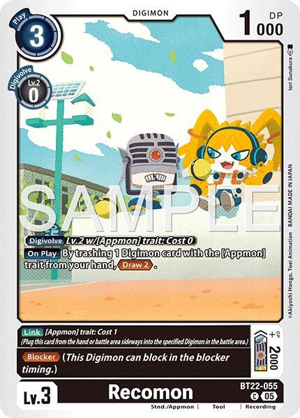 BT22-055 Recomon Single
