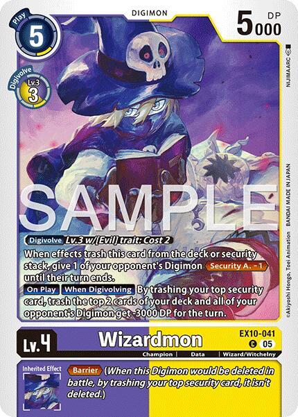 EX10-041 Wizardmon Single