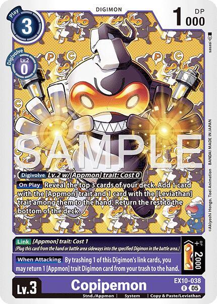 EX10-038 Copipemon Single