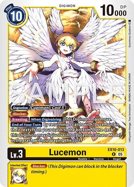 EX10-013 Lucemon Single