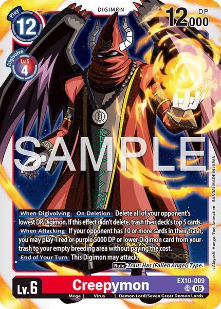 EX10-009 Creepymon (Alternate Art) Single