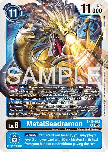 EX10-012 MetalSeadramon Single