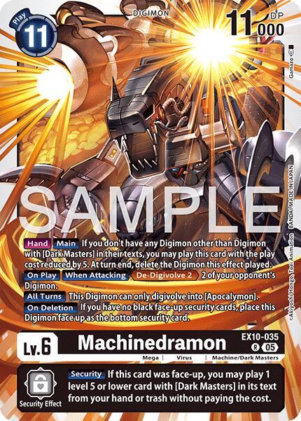 EX10-035 Machinedramon Single