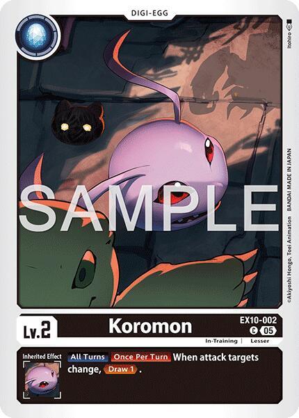 EX10-002 Koromon Single