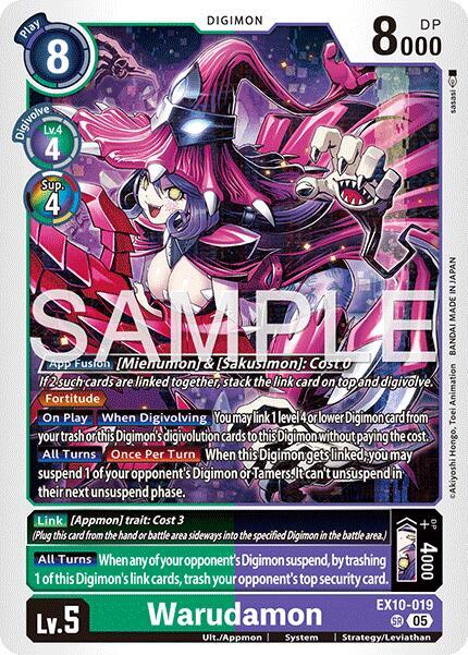 EX10-019 Warudamon Single