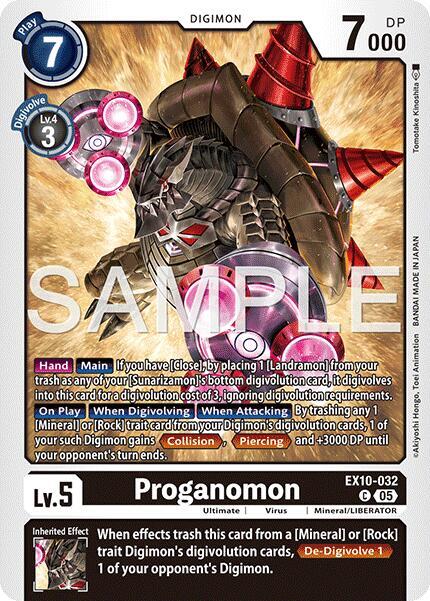 EX10-032 Proganomon Single