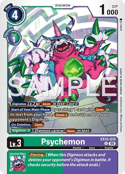 EX10-015 Psychemon Single