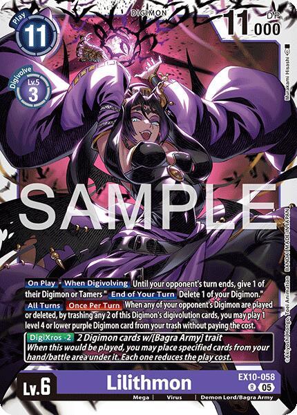 EX10-058 Lilithmon Single