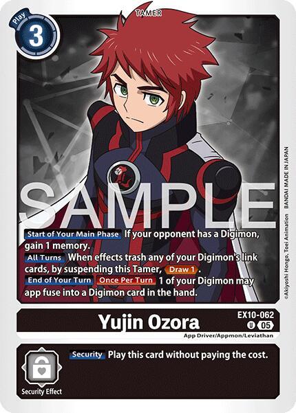EX10-062 Yujin Ozora Single
