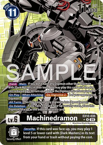 EX10-035 Machinedramon (Alternate Art) Single