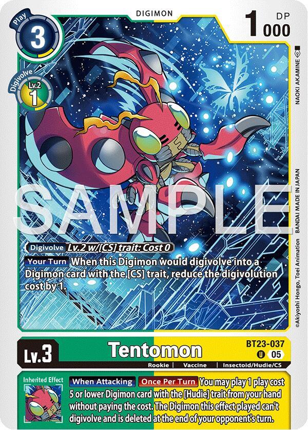 BT23-037 Tentomon Single