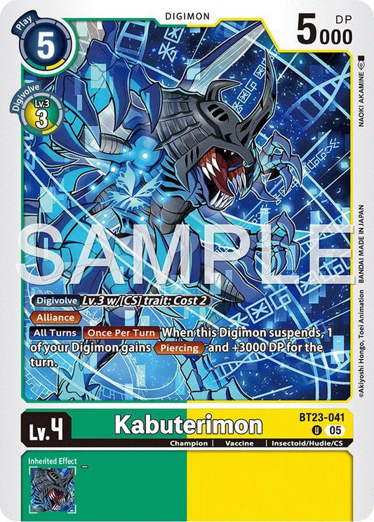 BT23-041 Kabuterimon Single