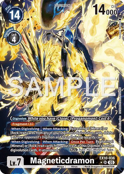 EX10-036 Magneticdramon (Alternate Art) Single
