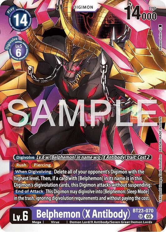 BT23-070 Belphemon (X Antibody) Single