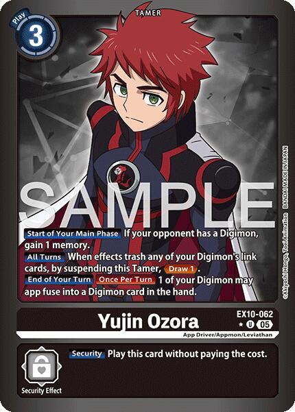 EX10-062 Yujin Ozora (Limited Foil) Single