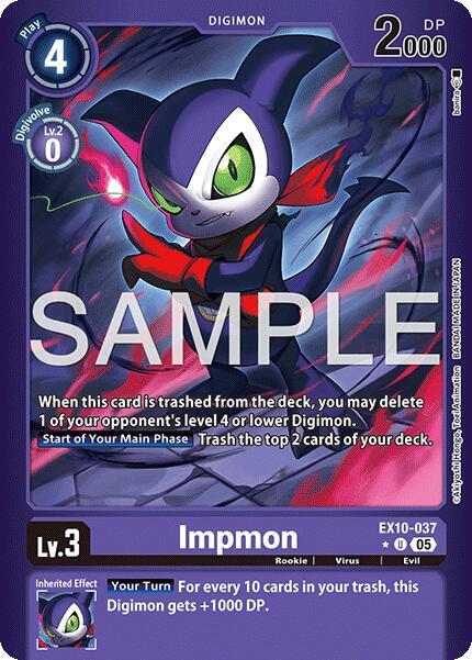 EX10-037 Impmon (Limited Foil) Single