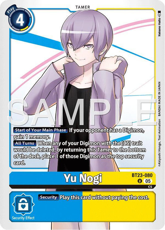 BT23-080 Yu Nogi Single