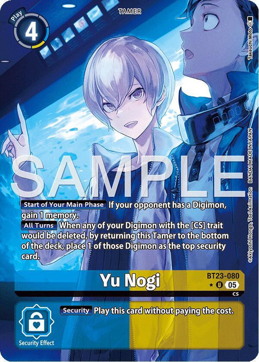 BT23-080 Yu Nogi (Alternate Art) Single