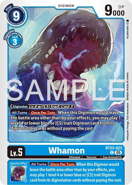 BT23-023 Whamon Single