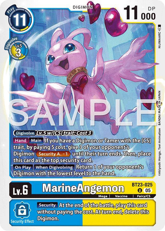 BT23-025 Marine Angemon Single