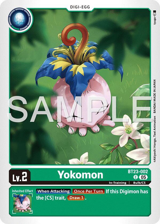 BT23-002 Yokomon Single