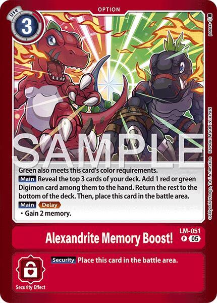 LM-051 Alexandrite Memory Boost Single