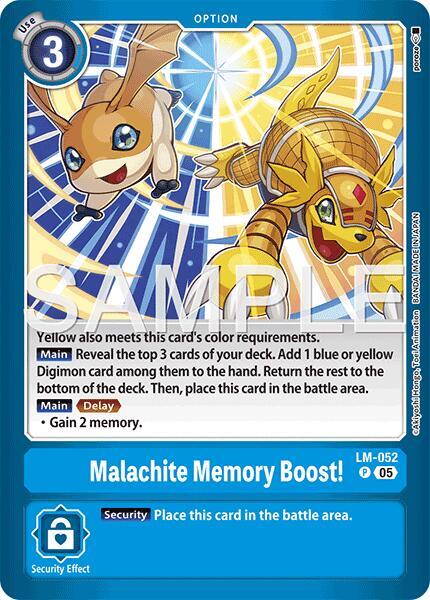 LM-052 Malachite Memory Boost Single