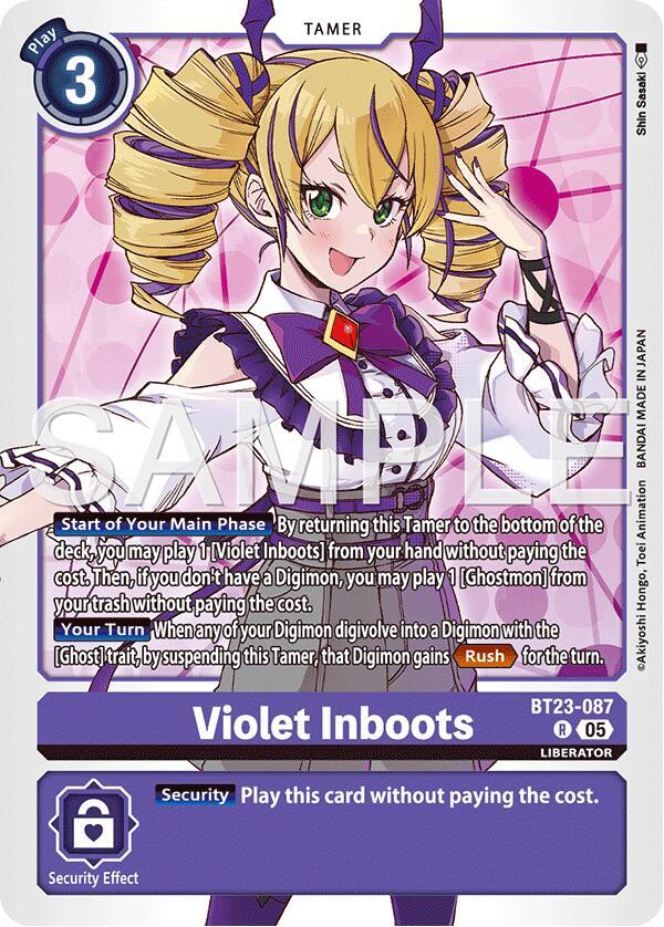 BT23-087 Violet Inboots Single