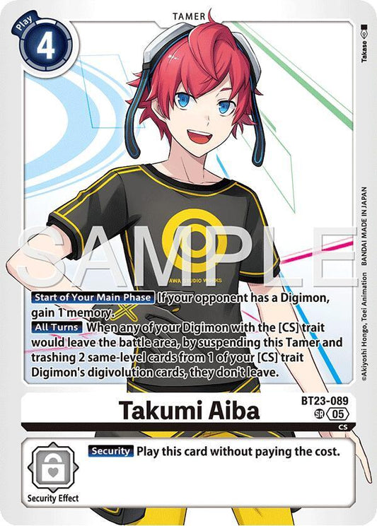 BT23-089 Takumi Aiba Single