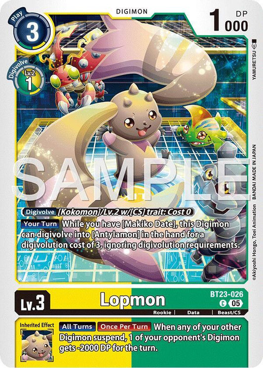 BT23-026 Lopmon Single