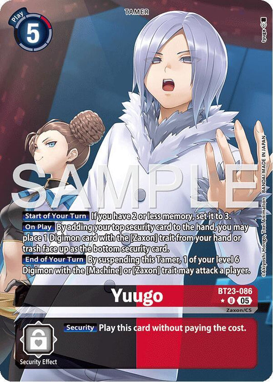 BT23-086 Yuugo (Alternate Art) Single