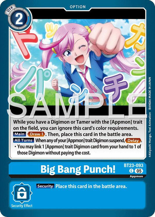 BT23-093 Big Bang Punch! Single