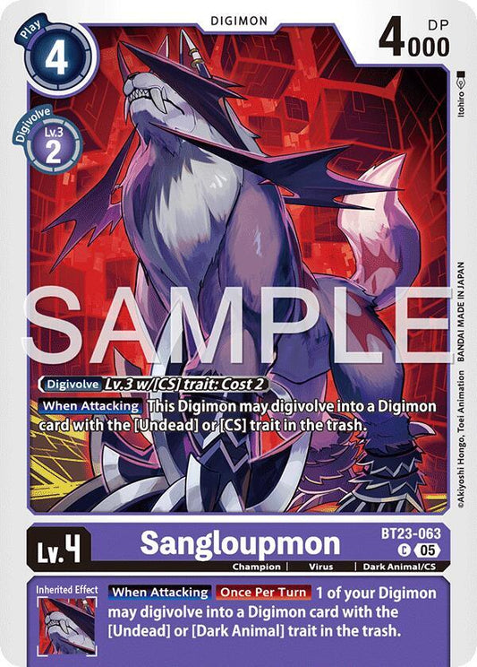 BT23-063 Sangloupmon Single