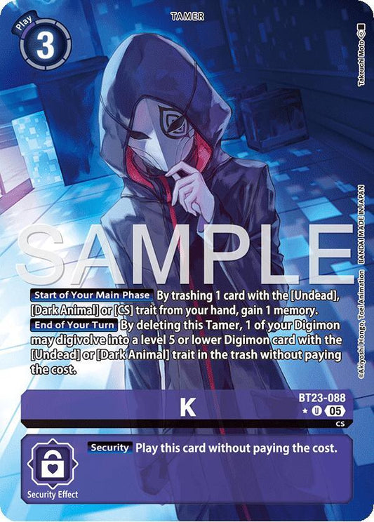BT23-088 K (Alternate Art) Single