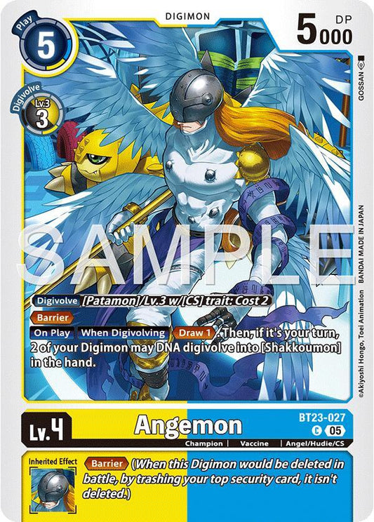 BT23-027 Angemon Single