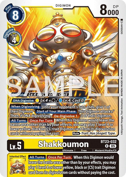 BT23-032 Shakkoumon Single