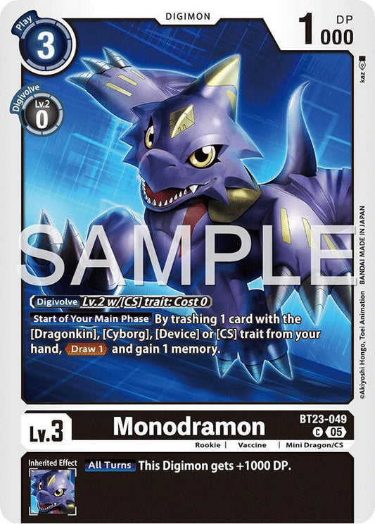 BT23-049 Monodramon Single
