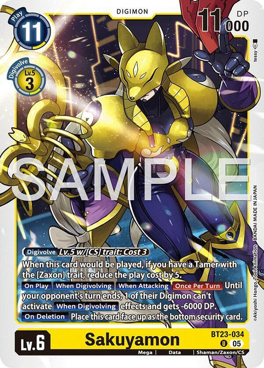 BT23-034 Sakuyamon Single