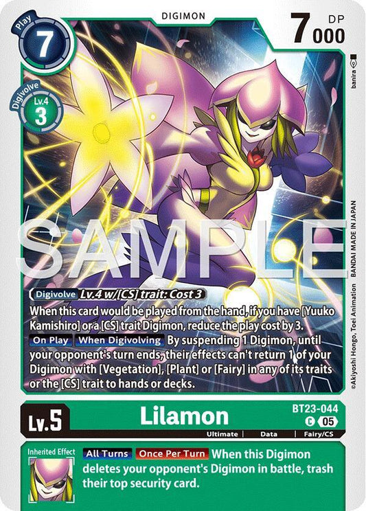 BT23-044 Lilamon Single
