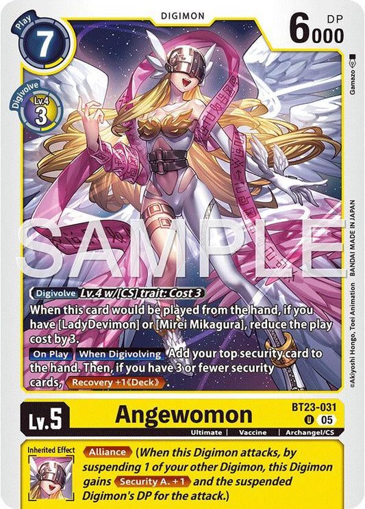 BT23-031 Angewomon Single