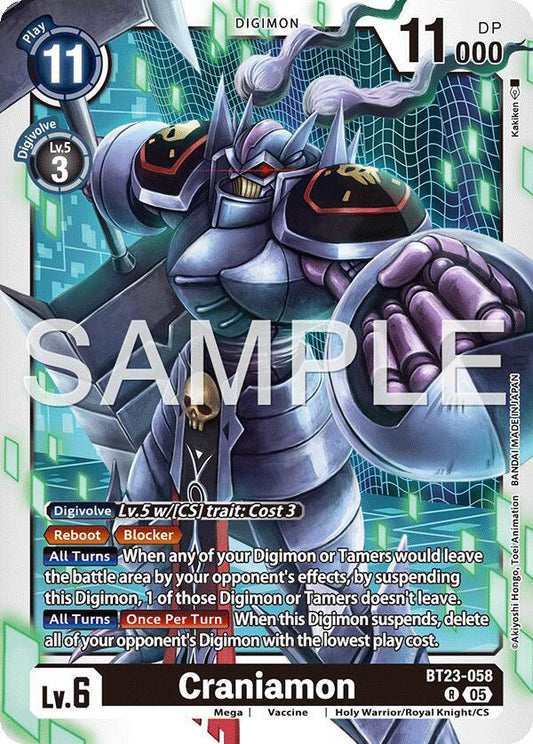 BT23-058 Craniamon Single