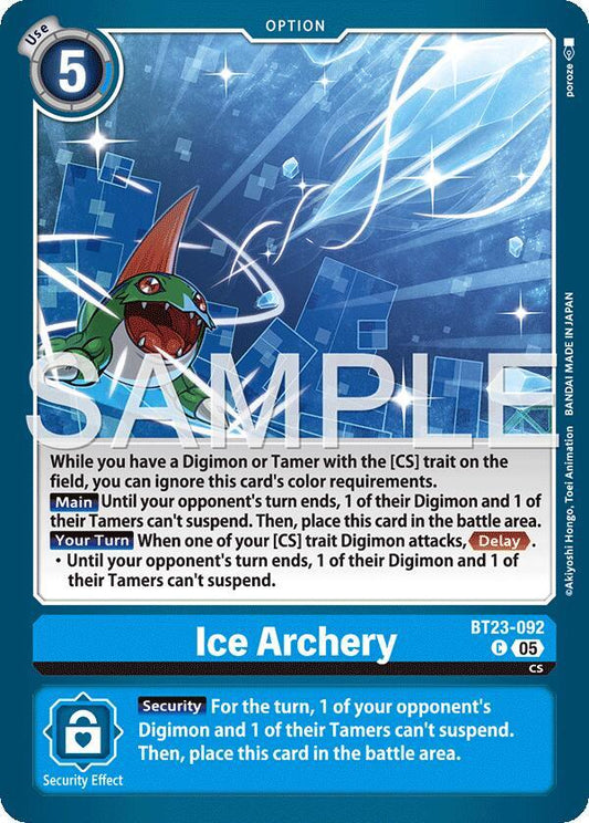 BT23-092 Ice Archery Single