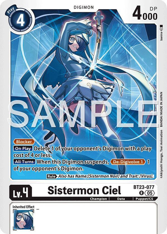 BT23-077 Sistermon Ciel Single