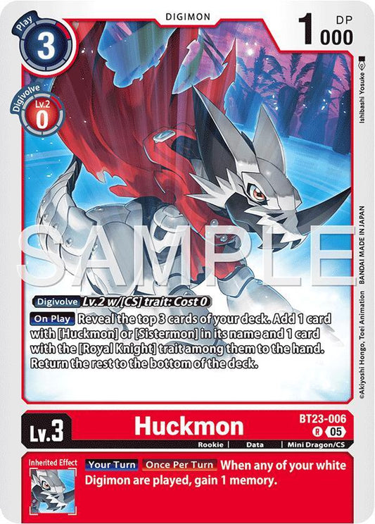 BT23-006 Huckmon Single