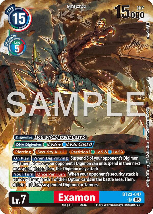 BT23-047SR Examon Single