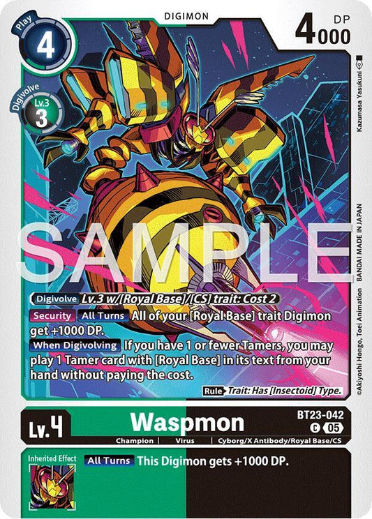 BT23-042 Waspmon Single
