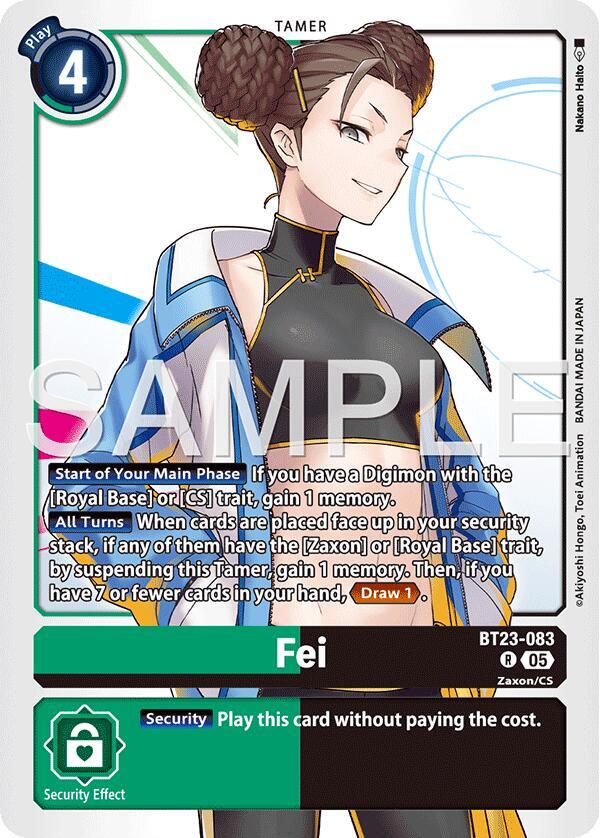 BT23-083 Fei Single