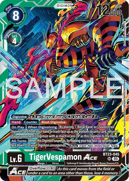 BT23-045 TigerVespamon ACE Single