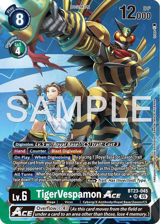 BT23-045 TigerVespamon ACE (Alternate Art) Single