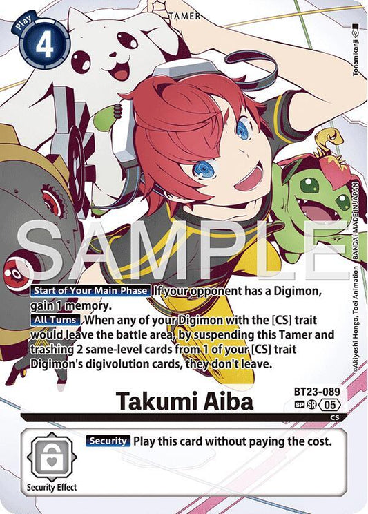 BT23-089 Takumi Aiba (SP) Single
